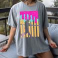 Baseball Drip Bat Boys Ice Cream American Flag 4th Of July Women's Comfort Colors T-Shirt Gray Baseball Drip Bat Boys Ice Cream American Flag 4th Of July Women's Comfort Colors T-Shirt Gray
