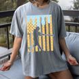Baseball Drip Boys Dripping Ice Cream Baseball American Flag Women's Comfort Colors T-Shirt Gray Baseball Drip Boys Dripping Ice Cream Baseball American Flag Women's Comfort Colors T-Shirt Gray