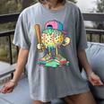 Baseball Drip For Boys Ice Cream Drip Baseball Sport Women's Comfort Colors T-Shirt Gray Baseball Drip For Boys Ice Cream Drip Baseball Sport Women's Comfort Colors T-Shirt Gray