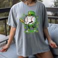 Baseball Drip For Boys Ice Cream Drip Youth St Patricks Day Women's Comfort Colors T-Shirt Gray Baseball Drip For Boys Ice Cream Drip Youth St Patricks Day Women's Comfort Colors T-Shirt Gray