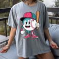 Baseball Drip Boys Ice Cream Youth Women's Comfort Colors T-Shirt Gray