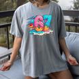 Baseball Drip Ice Cream 67 Graffiti Splash Melt Women's Comfort Colors T-Shirt Gray Baseball Drip Ice Cream 67 Graffiti Splash Melt Women's Comfort Colors T-Shirt Gray