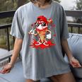 Baseball Drip Ice Cream Apparel Youth Boys Valentines Women's Comfort Colors T-Shirt Gray Baseball Drip Ice Cream Apparel Youth Boys Valentines Women's Comfort Colors T-Shirt Gray