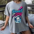 Baseball Drip Ice Cream Sprinkles Youth Boys Baseball Glove Women's Comfort Colors T-Shirt Gray