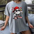 Baseball Drip Ice Cream Valentine’s Day Boys Kids Women's Comfort Colors T-Shirt Gray