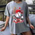 Baseball Drip Icecream Apparel Youth Boy Valentine Women's Comfort Colors T-Shirt Gray Baseball Drip Icecream Apparel Youth Boy Valentine Women's Comfort Colors T-Shirt Gray