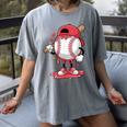 Baseball Drip Icecream Boy Kids Valentine Women's Comfort Colors T-Shirt Gray Baseball Drip Icecream Boy Kids Valentine Women's Comfort Colors T-Shirt Gray
