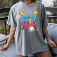 Baseball Drip Number 67 Player 67th Birthday Meme Gen Alpha Women's Comfort Colors T-Shirt Gray Baseball Drip Number 67 Player 67th Birthday Meme Gen Alpha Women's Comfort Colors T-Shirt Gray