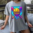 Baseball Drip Outfit Boys Ice Cream Drip Baseball Lifestyle Women's Comfort Colors T-Shirt Gray Baseball Drip Outfit Boys Ice Cream Drip Baseball Lifestyle Women's Comfort Colors T-Shirt Gray