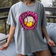 Baseball Drip Pink Glove Respect The Drip Youth Boys Girls Women's Comfort Colors T-Shirt Gray Baseball Drip Pink Glove Respect The Drip Youth Boys Girls Women's Comfort Colors T-Shirt Gray