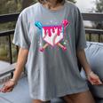 Baseball Drip Purple Glove Respect The Drip Youth Boys Girls Women's Comfort Colors T-Shirt Gray