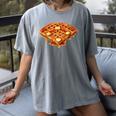 Baseball Dripping Waffle Field Women's Comfort Colors T-Shirt Gray Baseball Dripping Waffle Field Women's Comfort Colors T-Shirt Gray