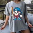Baseball Drippy Style Apparel For Boys Youth Cool Baseball Women's Comfort Colors T-Shirt Gray