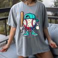 Baseball Drippy Style Apparel For Boys Youth Drip Baseball Women's Comfort Colors T-Shirt Gray