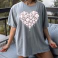 Baseball Heart Drip Valentine's Day Baseball Lover Boys Men Women's Comfort Colors T-Shirt Gray Baseball Heart Drip Valentine's Day Baseball Lover Boys Men Women's Comfort Colors T-Shirt Gray
