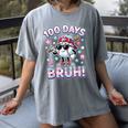 Baseball Ice Cram Drip 100 Days Of School 100th Boys Youth Women's Comfort Colors T-Shirt Gray Baseball Ice Cram Drip 100 Days Of School 100th Boys Youth Women's Comfort Colors T-Shirt Gray