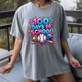 Baseball Ice Cream Drip 100 Days Of School Student Teacher Women's Comfort Colors T-Shirt Gray Baseball Ice Cream Drip 100 Days Of School Student Teacher Women's Comfort Colors T-Shirt Gray
