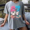 Baseball Ice Cream Drip 67 Hands Six Seven Boys Women's Comfort Colors T-Shirt Gray