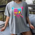 Baseball Ice Cream Drip 67 Meme Six Seven 67th Birthday Women's Comfort Colors T-Shirt Gray Baseball Ice Cream Drip 67 Meme Six Seven 67th Birthday Women's Comfort Colors T-Shirt Gray