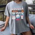 Baseball Ice Cream Drip Abuela Of The Birthday Boy Women's Comfort Colors T-Shirt Gray Baseball Ice Cream Drip Abuela Of The Birthday Boy Women's Comfort Colors T-Shirt Gray