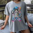 Baseball Ice Cream Drip For Boys And Girls Batter Game Day Women's Comfort Colors T-Shirt Gray