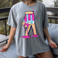 Baseball Ice Cream Drip Boys Glove Sprinkles Baseball Lover Women's Comfort Colors T-Shirt Gray