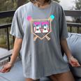 Baseball Ice Cream Drip Number 23 Player 23rd Birthday Women's Comfort Colors T-Shirt Gray Baseball Ice Cream Drip Number 23 Player 23rd Birthday Women's Comfort Colors T-Shirt Gray