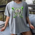 Baseball Ice Cream Drip Number 67 Player 67th Birthday Kids Women's Comfort Colors T-Shirt Gray Baseball Ice Cream Drip Number 67 Player 67th Birthday Kids Women's Comfort Colors T-Shirt Gray