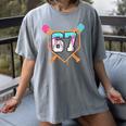 Baseball Ice Cream Drip Number 67 Player Six Seven Meme 6 7 Women's Comfort Colors T-Shirt Gray Baseball Ice Cream Drip Number 67 Player Six Seven Meme 6 7 Women's Comfort Colors T-Shirt Gray
