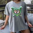 Baseball Ice Cream Drip Number 67 Six Seven Meme Christmas Women's Comfort Colors T-Shirt Gray Baseball Ice Cream Drip Number 67 Six Seven Meme Christmas Women's Comfort Colors T-Shirt Gray