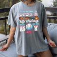 Baseball Ice Cream Drip Sista Of The Birthday Boy Women's Comfort Colors T-Shirt Gray Baseball Ice Cream Drip Sista Of The Birthday Boy Women's Comfort Colors T-Shirt Gray