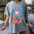 Baseball Ice Cream Drip Six Seven Gen Alpha Slang Meme 67 Women's Comfort Colors T-Shirt Gray