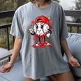 Baseball Ice Cream Valentine Dripping Game Day Men Boys Kids Women's Comfort Colors T-Shirt Gray Baseball Ice Cream Valentine Dripping Game Day Men Boys Kids Women's Comfort Colors T-Shirt Gray
