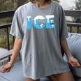 Baseball ICE Ice Cream Drip Baseball Drip Baseball Women's Comfort Colors T-Shirt Gray Baseball ICE Ice Cream Drip Baseball Drip Baseball Women's Comfort Colors T-Shirt Gray