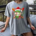 Baseball Lifestyle Apparel Youth Christmas Baseball Drip Women's Comfort Colors T-Shirt Gray Baseball Lifestyle Apparel Youth Christmas Baseball Drip Women's Comfort Colors T-Shirt Gray