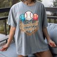 Baseball Lifestyle Baseball Lover Player Baseballer Women's Comfort Colors T-Shirt Gray