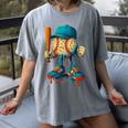 Baseball Lifestyle Youth Baseball Drip Icecream Women's Comfort Colors T-Shirt Gray Baseball Lifestyle Youth Baseball Drip Icecream Women's Comfort Colors T-Shirt Gray