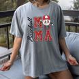 Baseball Mama Baseball Mom Game Day Senior Night Women's Comfort Colors T-Shirt Gray