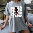 Baseball Mama Baseball Mom Women's Comfort Colors T-Shirt Gray
