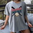 Baseball Mama Squad Proud Sports Mom Game Day Women's Comfort Colors T-Shirt Gray Baseball Mama Squad Proud Sports Mom Game Day Women's Comfort Colors T-Shirt Gray