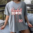 Baseball Mom 00 Number 0 Jersey Team Numbered Jersey Women's Comfort Colors T-Shirt Gray Baseball Mom 00 Number 0 Jersey Team Numbered Jersey Women's Comfort Colors T-Shirt Gray