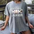 Baseball Mom Caffeine Fueled Game Day Essential Women's Comfort Colors T-Shirt Gray Baseball Mom Caffeine Fueled Game Day Essential Women's Comfort Colors T-Shirt Gray