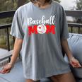 Baseball Mom Cute Letter Print Women Cute Mother's Day Women's Comfort Colors T-Shirt Gray Baseball Mom Cute Letter Print Women Cute Mother's Day Women's Comfort Colors T-Shirt Gray