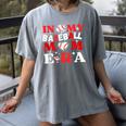 In My Baseball Mom Era Endless Memories Stylish Tribute Women's Comfort Colors T-Shirt Gray