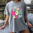 In My Baseball Mom Era Baseball Mama Premium Women's Comfort Colors T-Shirt Gray In My Baseball Mom Era Baseball Mama Premium Women's Comfort Colors T-Shirt Gray