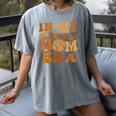 In My Baseball Mom Era For Mama Women's Comfort Colors T-Shirt Gray In My Baseball Mom Era For Mama Women's Comfort Colors T-Shirt Gray
