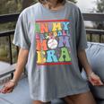 In My Baseball Mom Era Tee Bunny Ears Rabbit Baseball Women's Comfort Colors T-Shirt Gray In My Baseball Mom Era Tee Bunny Ears Rabbit Baseball Women's Comfort Colors T-Shirt Gray