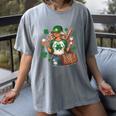 Baseball Mom Green Shamrock St Patrick Day Women Women's Comfort Colors T-Shirt Gray Baseball Mom Green Shamrock St Patrick Day Women Women's Comfort Colors T-Shirt Gray