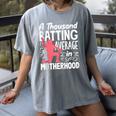 Baseball Mom Heart Ball Graphic Mother's Day Women's Comfort Colors T-Shirt Gray Baseball Mom Heart Ball Graphic Mother's Day Women's Comfort Colors T-Shirt Gray