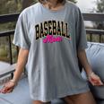 Baseball Mom Leopard Baseball Mama Life Girls Women Baller Women's Comfort Colors T-Shirt Gray Baseball Mom Leopard Baseball Mama Life Girls Women Baller Women's Comfort Colors T-Shirt Gray